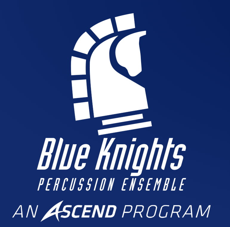 Image of the Blue Knights Indoor Percussion Ensemble Logo